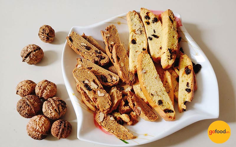 Những chiếc bánh biscotti giòn rụm, thơm phức sẽ khiến bạn khó kiềm lòng